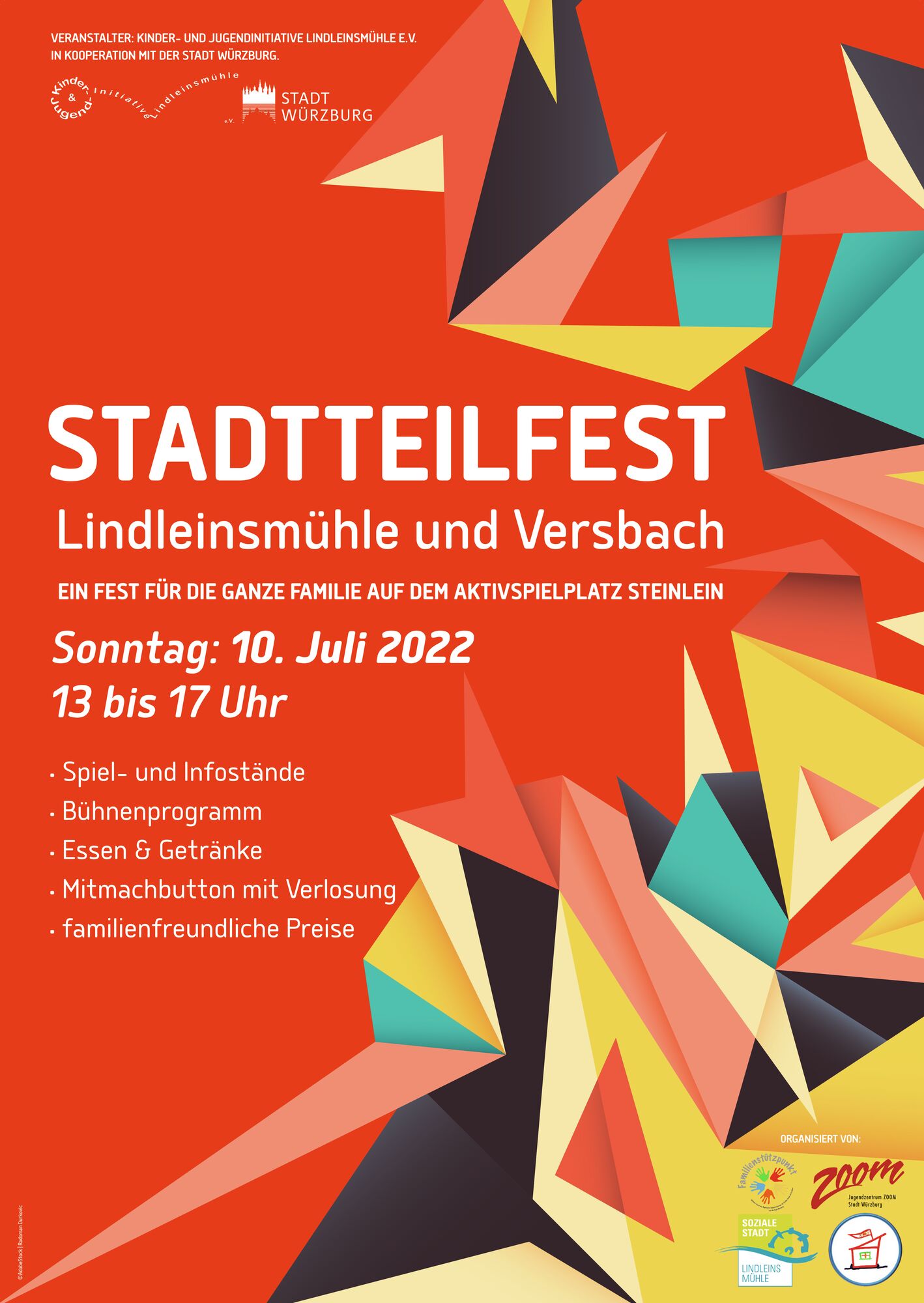 Plakat Stadtteilfest 2022